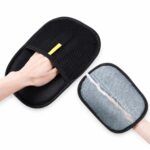 Mesh Cat Grooming Glove with Yellow Pull Tab - Image 2