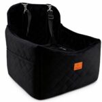 Quilted Polyester Dog Car Seat for Vehicle Use - Image 2