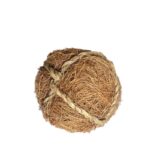 Natural Woven Grass & Rattan Chew Ball for Small Pets - Image 5